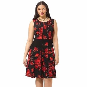 Taylor Dresses - Red Rose